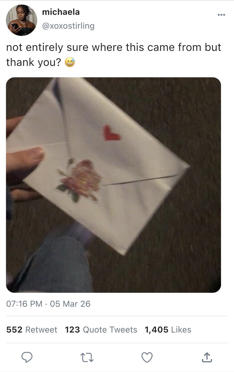 zomirufied's tweet photo. wrong bridgerton! 
a #franchaela socmed au wherein…

michaela stirling receives a letter from a secret admirer. more specifically, a very BRIDGERTON secret admirer. too bad the only bridgerton she wants is the one that hates her guts. https://t.co/mwMAiTdUoi
