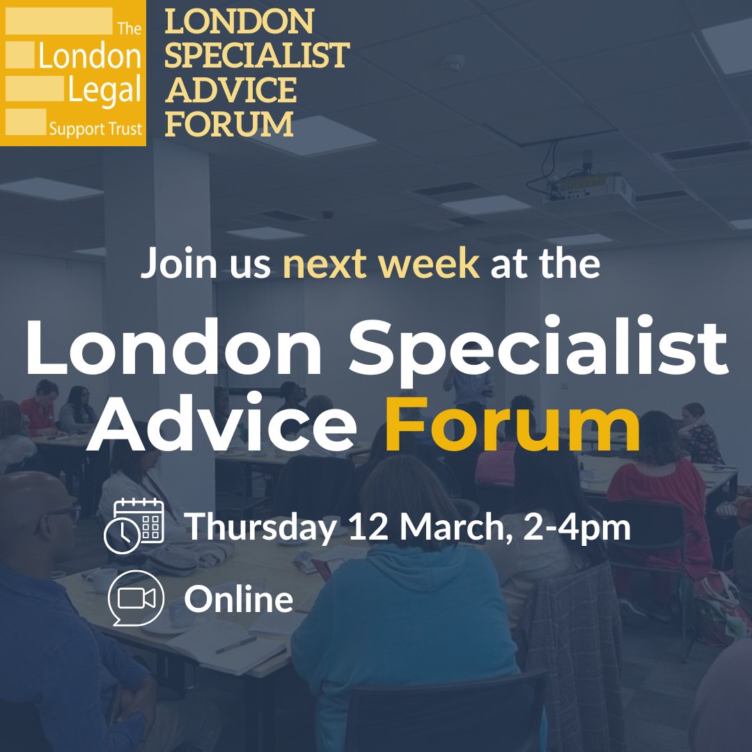 London Legal Support Trust tweet media