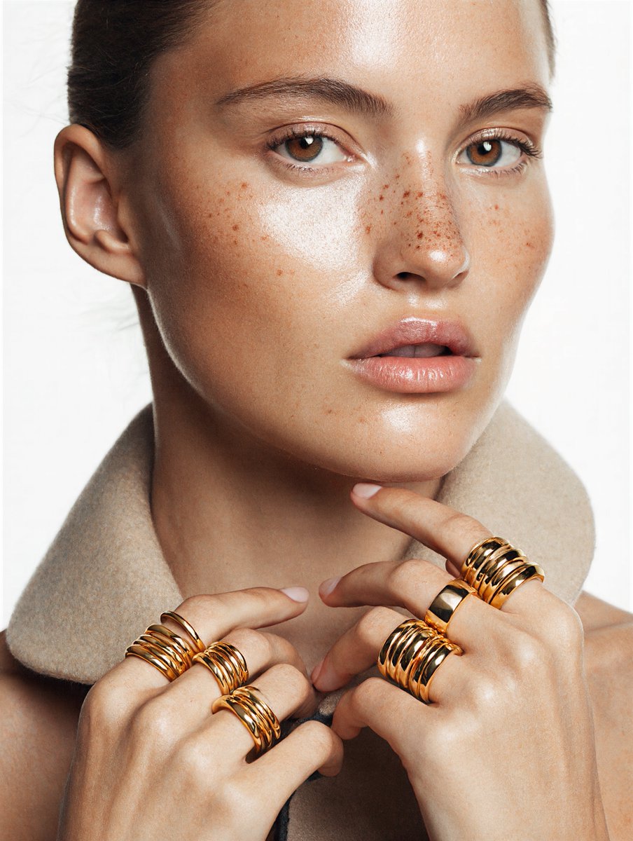 Jewelry portrait example