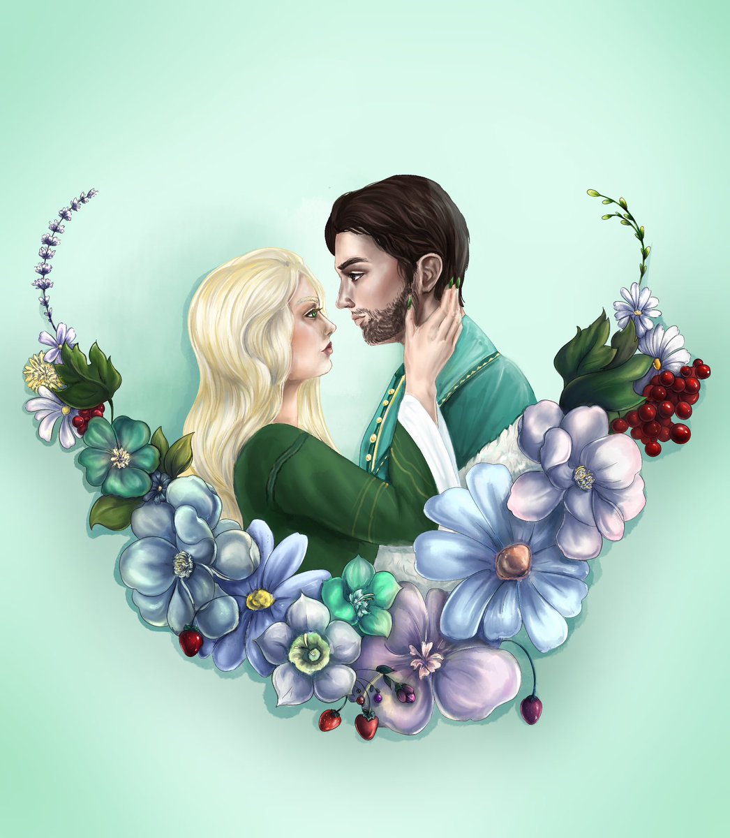 khvylaa's tweet photo. First Ych done!💚
Thank you so much @FuryGrey 
#ych #flower #yourcharacterhere #coupleych #Commission https://t.co/9cjWwLPq9j