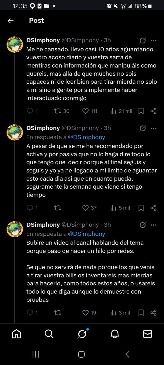 dmcubd's tweet photo. Lo de este pavo es de novela 💀
Abusa psicologicamente de una menor (17 años es mayoría sexual en España,pero no mayoría de edad. Seguía siendo menor)
Deja a su ex-pareja en muletas de por vida porque le tiró un sillón 
Le puso los cuernos con dicha menor
Y TODAVIA VA DE DIGNO💀 https://t.co/6e9mTfQdWr