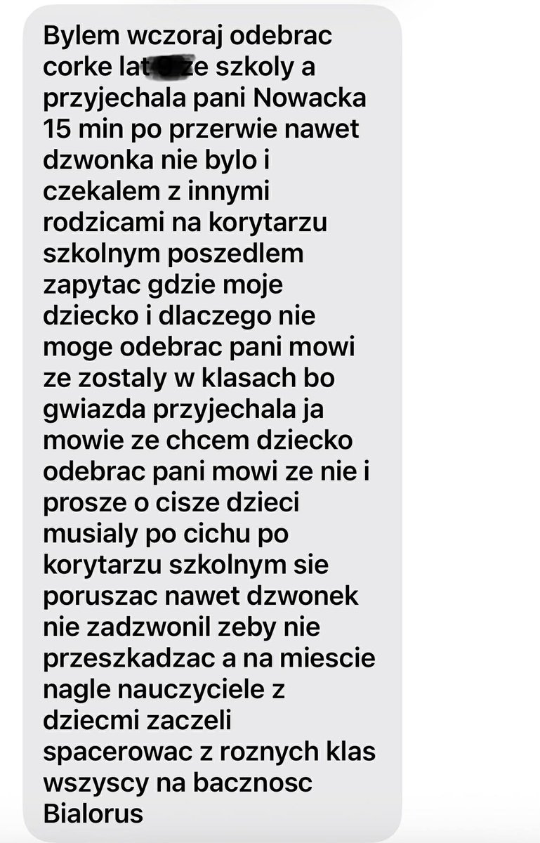Wczoraj gospodarska wizyta minister Nowackiej w Zachodniopomorskim.  Jak informują rodzice było jak za komuny…