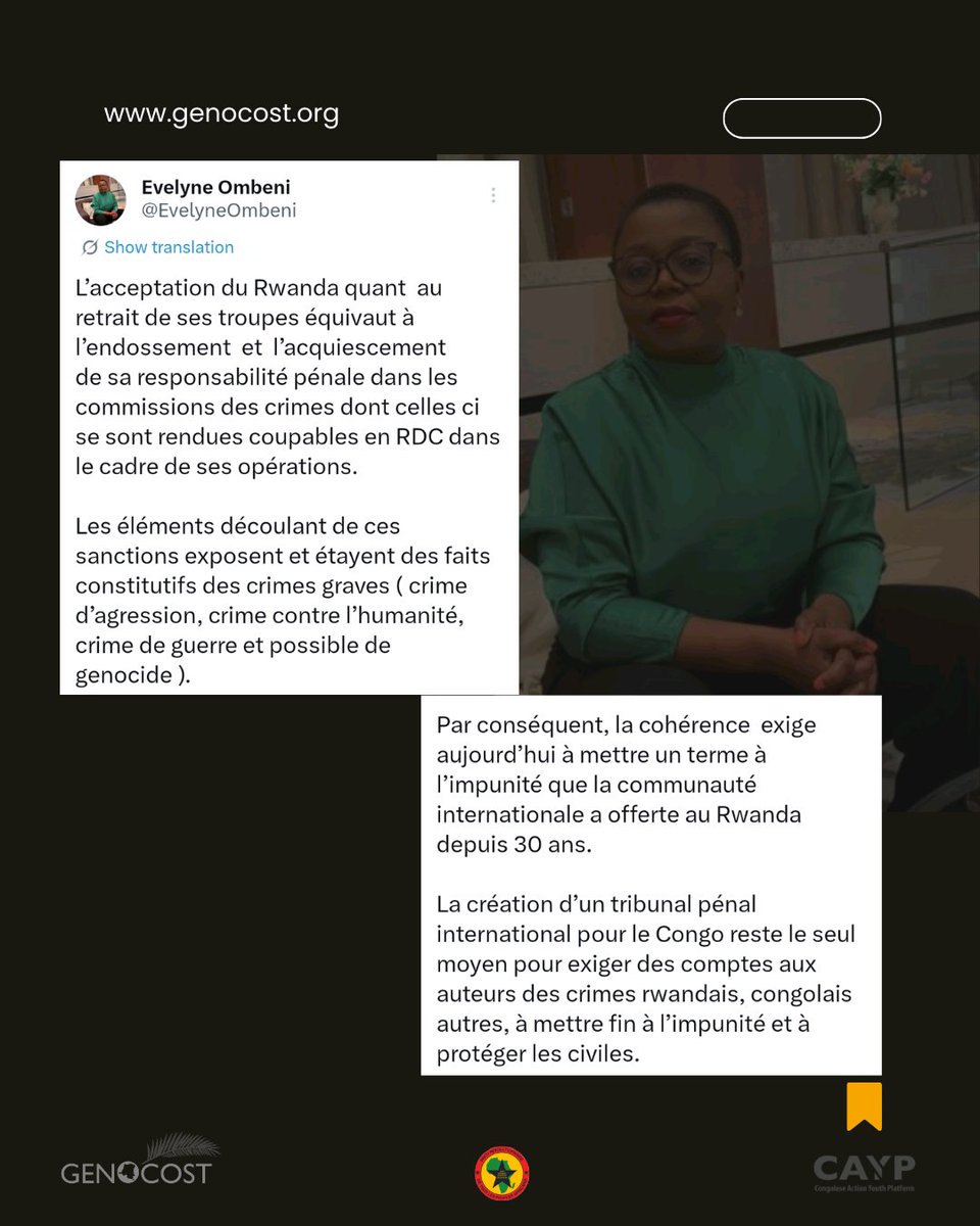 Geno-Cost Congo tweet media