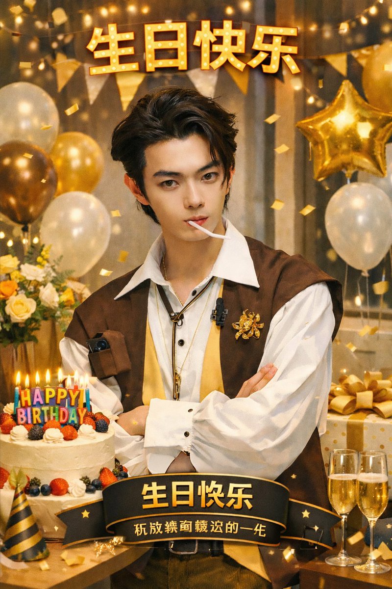 #AlwaysWithXuKai0305
改めて凱ちゃんhappybirthday💕
 #承欢记  #子夜归 が早く見れますように 🥰
いつまで可愛い凱ちゃんでいてくださいね😘💕
 #許凱  #Xukai