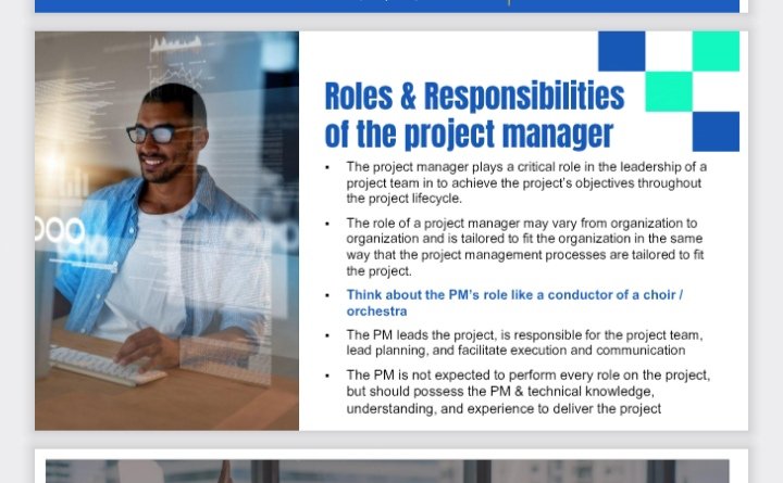 BlessingAmbe03's tweet photo. Day 18/30 days challenge
The role of a PM basically in one is as that of a Midwife, to birth result and make sure good processes of delivery are carried out successfully
@TechSphereAcad https://t.co/piso29q4gl