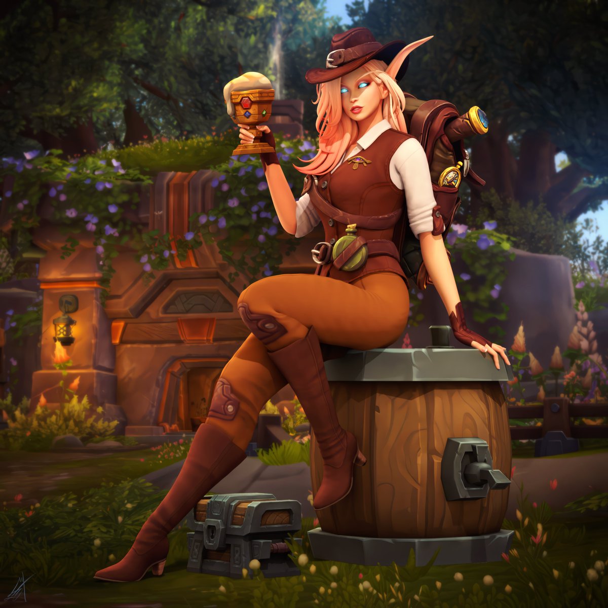 "A wonderful day in the village". ☀

#worldofwarcraft