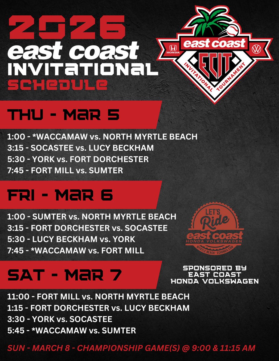 Waccamaw Baseball tweet media