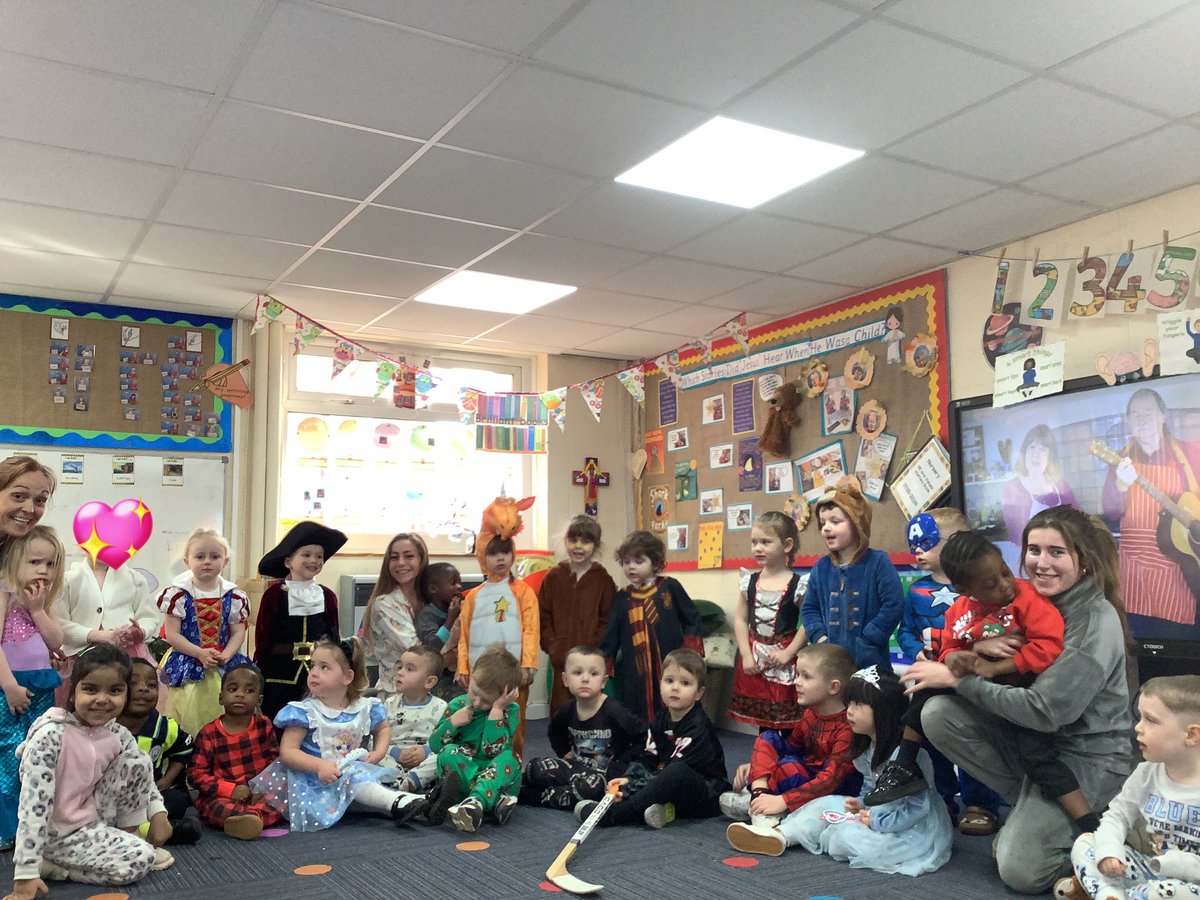 Happy #WorldBookDay from <a href="/HasNursery/">Hindley All Saints Nursery</a>