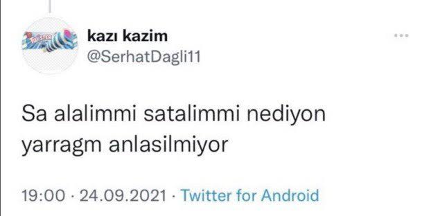 ✍️ Dun geceden beri yeni kripto vergisi paylasimlarini okuyorum kafam follos oldu. Hadi spot alim satimlari igrenc yerli borsalarda yaptik. Futures grid  islemler yapiyorum en basit para transferini bile iki gune cektiniz zaten. Mali musavir bile cikamaz bu hesaplarin icinden. 🤬