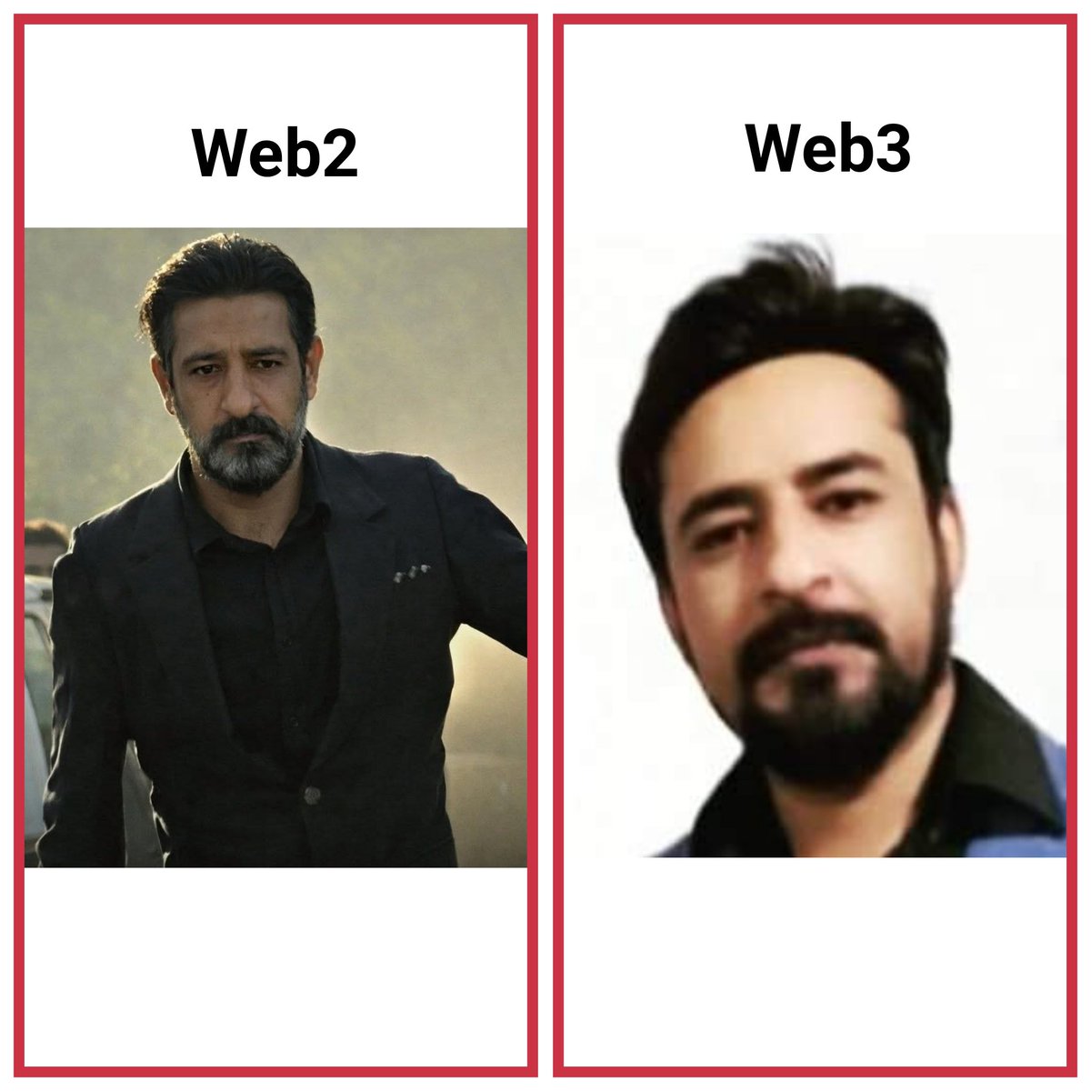 0xCryptoDG's tweet image. #Web2 me vs #Web3 me 

In my case it's a bit different cool on web3 wild on web2 hehehe 😉