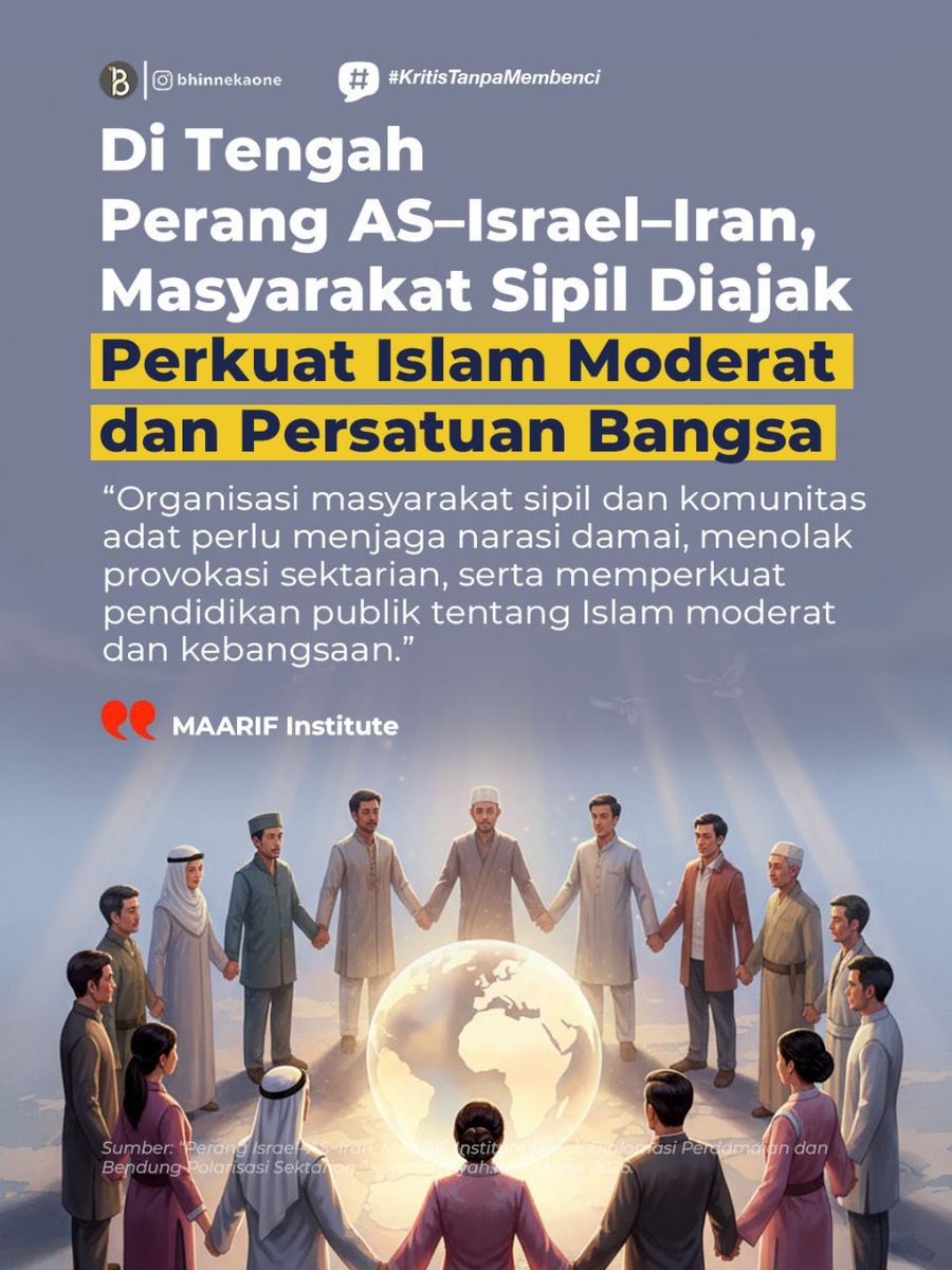 KDarmin70313's tweet photo. #TolakIntoleransi #TolakRadikalisme #TolakTerorisme #TolakEkstrimisme https://t.co/rpbW67ZGgX