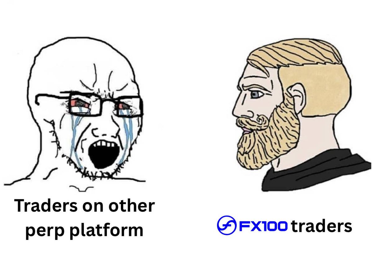POV: You're up 47% on a 50x long, the market dips 2%

Other perp platform: Liquidated
FX100: Still in the trade. Still breathing.

The wick doesn't care about your thesis. But we do.