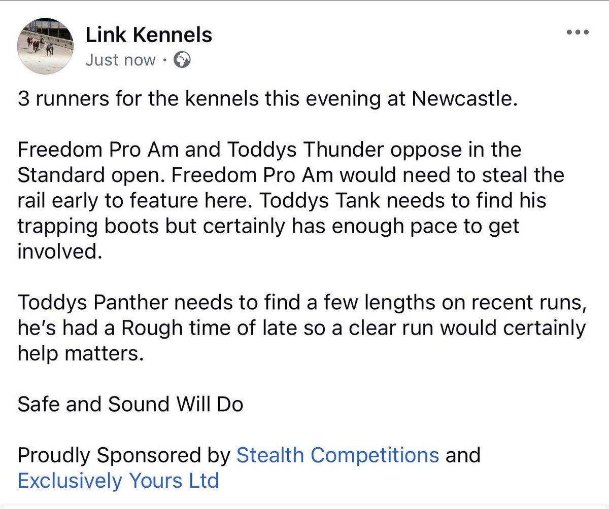 Tom Heilbron - Link Kennels tweet media