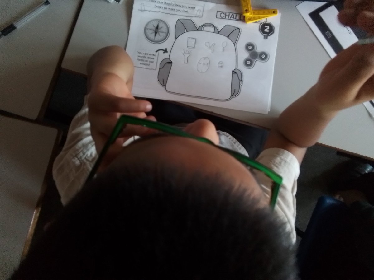 MissBarnettYPS's tweet photo. We are enjoying the #BBCLiveLesson today in year 5. We are learning about our Reading Vibe https://t.co/toPy8GDPuS
