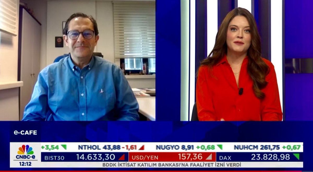 drismetdemirkol's tweet photo. 04 Mart Çarşamba,
CNBC-E ,@cnbceofficial #eCAFE, programı, Dünya Taşlardan,
canlı yayın konuğu oldum. https://t.co/oDhf6qv0Wd