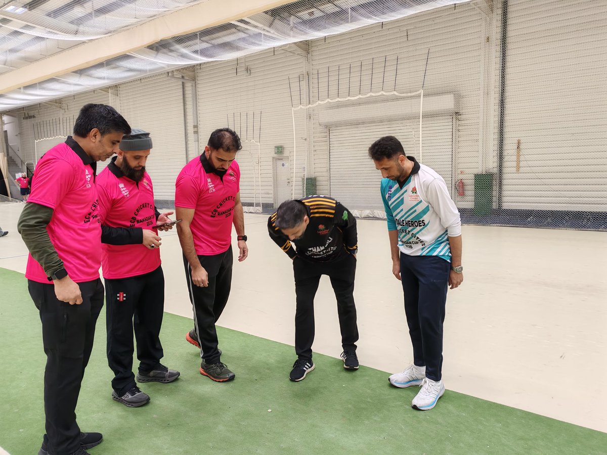 LancsCricketFDN's tweet photo. The LCF Ramadan Cup got underway this week at Emirates Old Trafford 🌙🏏

From 10pm to midnight, the Indoor Centre has been packed with energy as teams compete in fast-paced Tapeball Cricket during the holy month of Ramadan.

The tournament is about bringing together faith, community and cricket in a unique atmosphere.

Read more🔗 https://t.co/pQMdtkOyWh