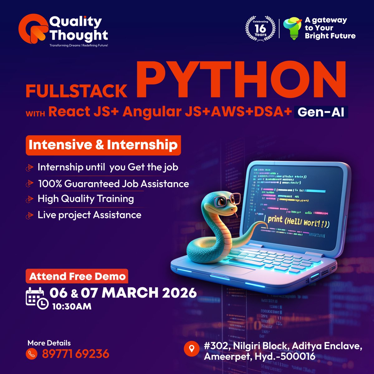 Quality Thought tweet media