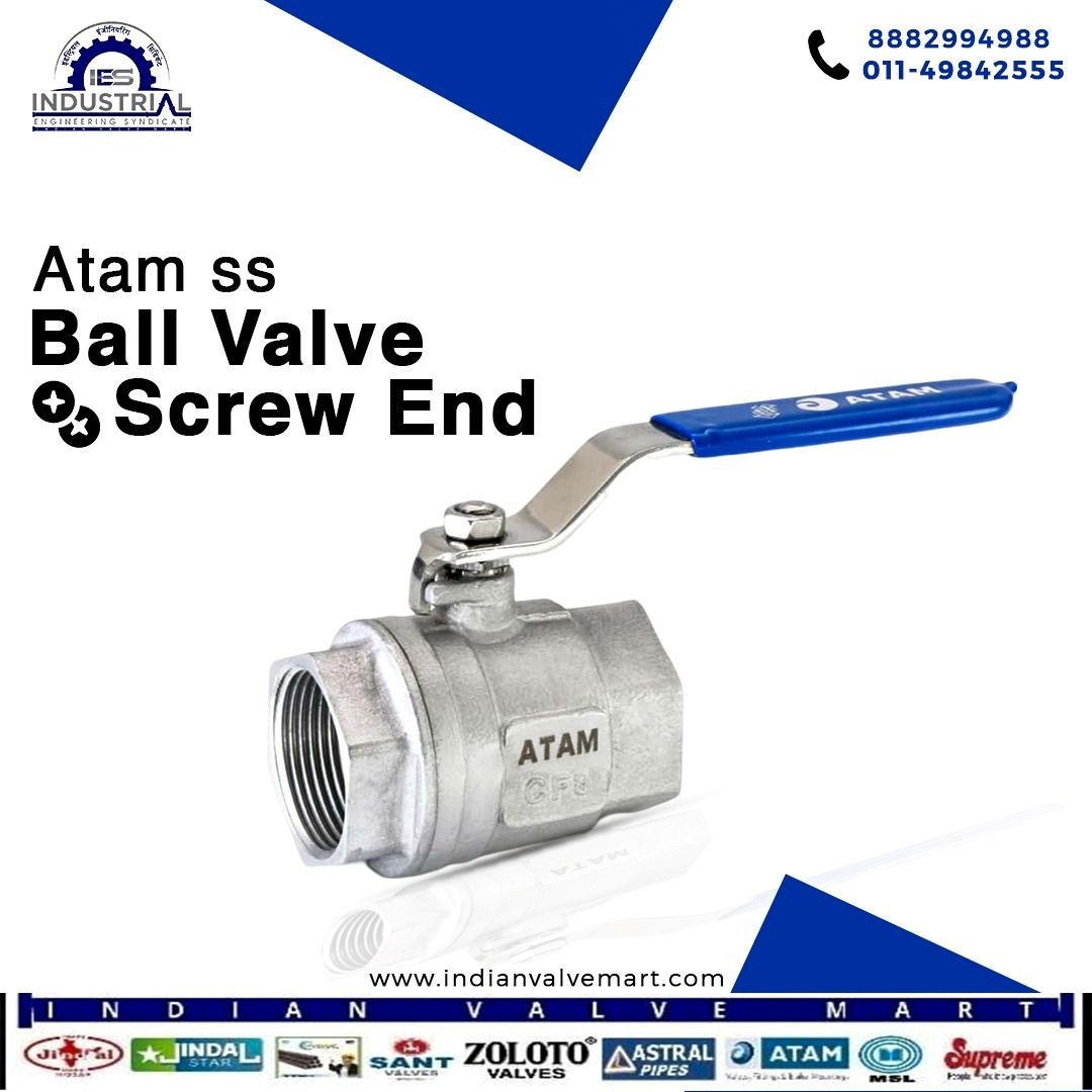 Abishec's tweet photo. Atam SS - 304 Ball Valve Screw End Dealers..For more info visit...https://t.co/Rz7zvgCARN https://t.co/ZWdzG0ycko