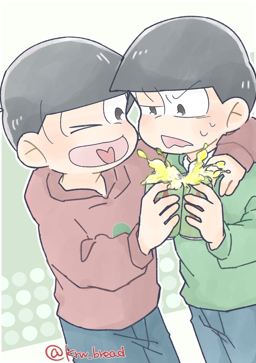 krw_bread's tweet photo. #ひらいて赤ブー 

今後とも『家宝は寝て松』、おそチョロプチ『1/3の遅速な感情』及び各プチオンリーの開催をよろしくお願いいたします〜！！ https://t.co/FcHtoCzUQn