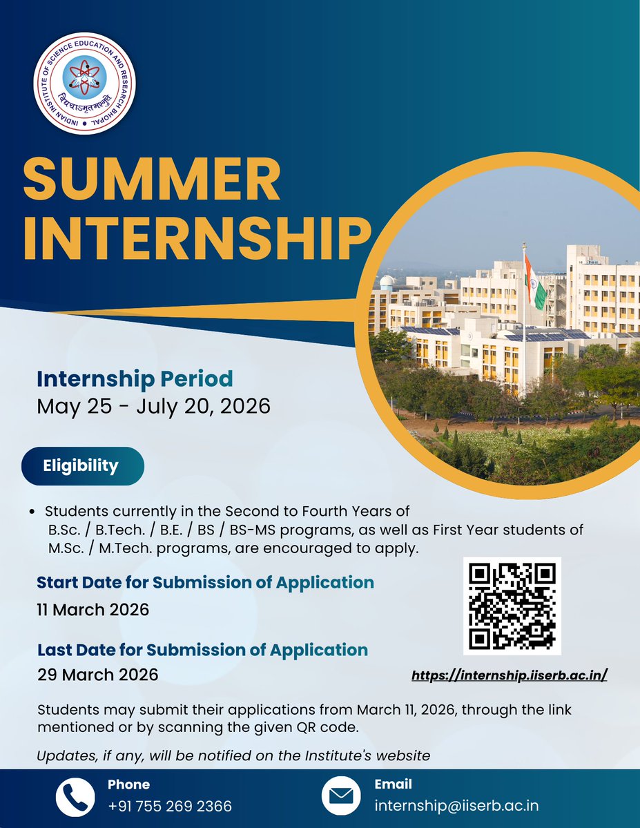 IISER Bhopal tweet media