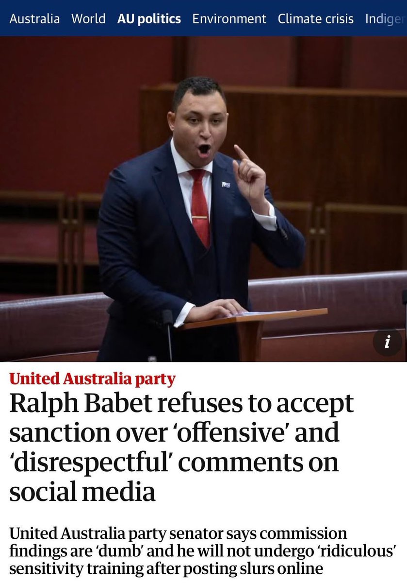 Senator Babet tweet media