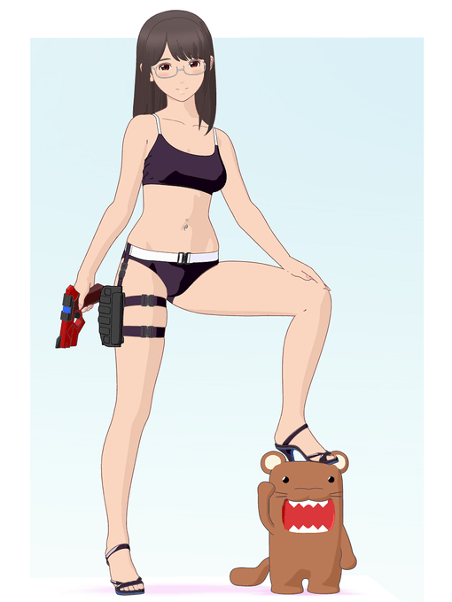 #自分で生み出した一次創作オリジナルキャラを流そう 
#メガネ祭り見た人もメガネあげちゃえ 