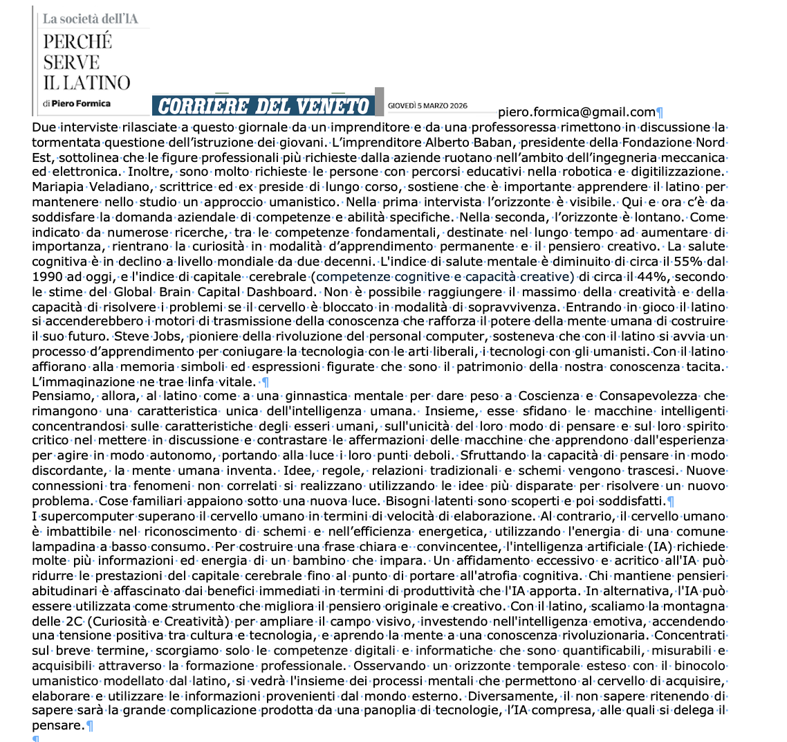 PIERO FORMICA tweet media