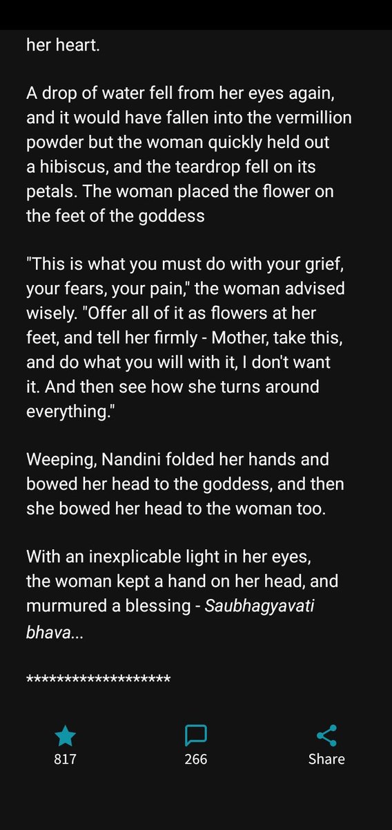 inchara_070's tweet photo. I may read 100s of fanfics since many years but I'm yet to find a villian as fiendish as Priyamvada Rathore, the love as pure as PriNi's and lovers who are so pure, divine, celestial as Prithviraj Singh Rathore and Nandini Bharadwaj.
#PriNi #Prithvi #Wattpad https://t.co/zIiIXZCH5k