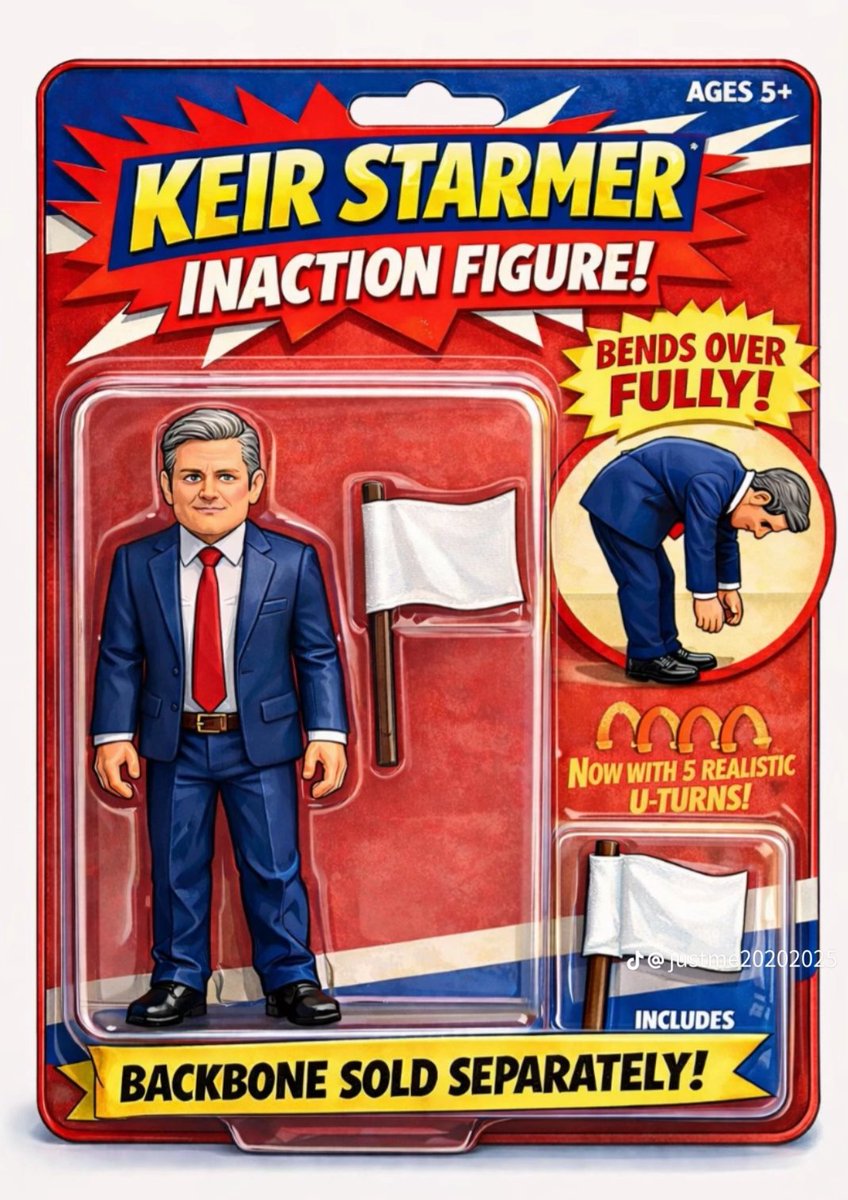 Essex_Patriot's tweet photo. KEIR STARMER INACTION FIGURE! https://t.co/syFl1NeOJs