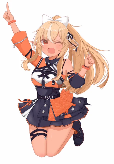 ありがたいことに、この度のFesフラスタのイラストを担当させていただきました( .ˬ.)" いざ、輝く舞台へ! どこまでも一緒に行くぞ! という気持ちを込めて描かせていただきました。 フレアちゃん、エルフレの皆様 明日はみんな盛り上がりましょー #しらぬえ