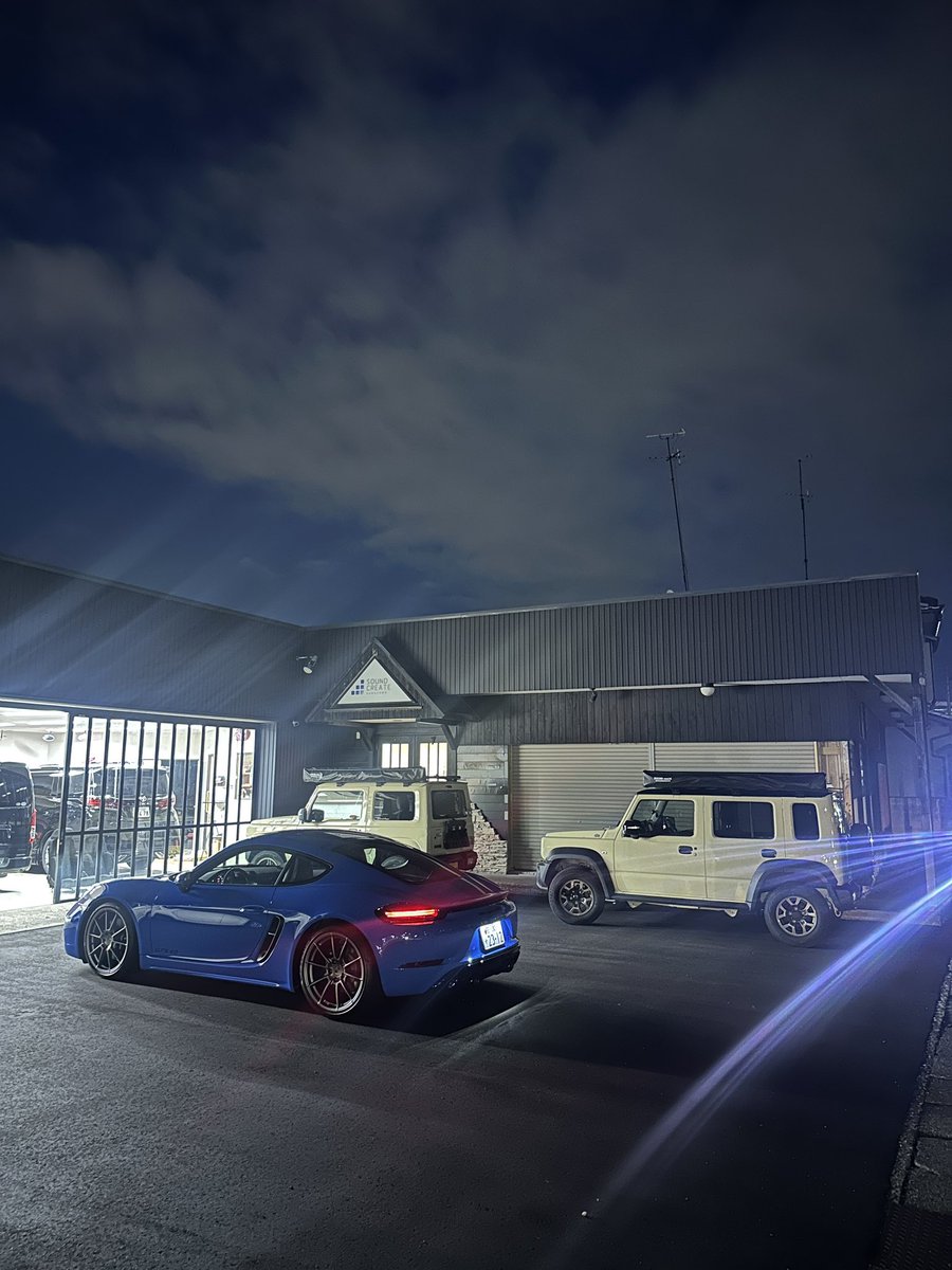 SoundcreateK's tweet photo. プロテクションフィルム完了して帰ってきました。
#プロテクションフィルム
#718ケイマンgts40
#CBOX
#サウンドクリエイト金沢
#春が来た https://t.co/VA0QZkX8Sb