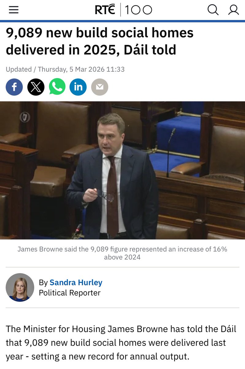 James Browne TD tweet media