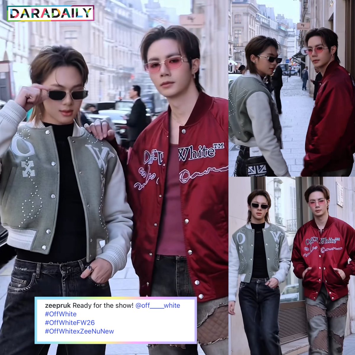 อย่างเท่ อย่างหล่อ อย่างจึ้ง! 🔥
“เฮียซี - น้องนุนิว” ทำถึง จัดจ้านย่านปารีสมากกก 🗼😎✨

📸 : Zee...