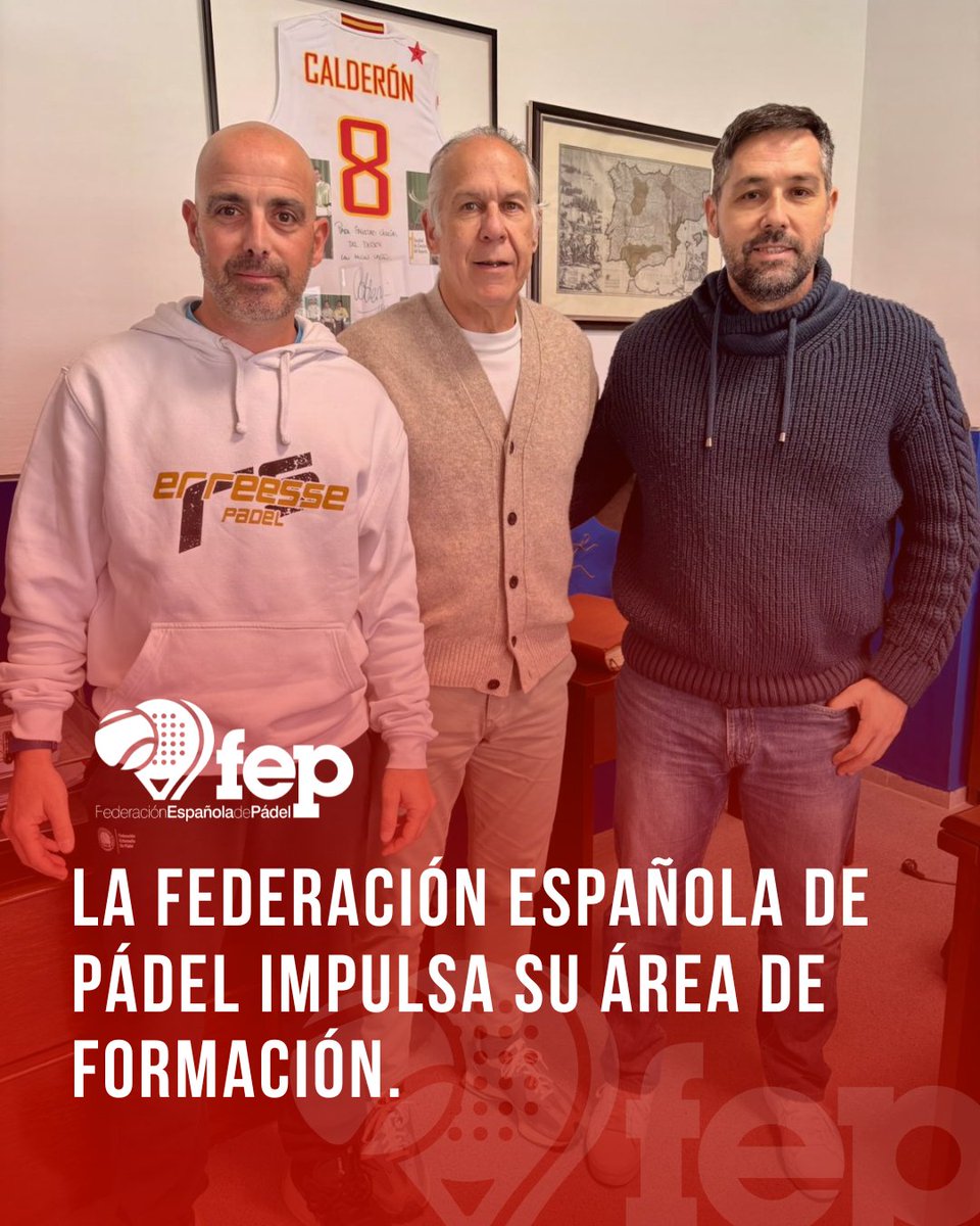 padelfederacion's tweet image. La FEP impulsa su área de formación. Su presidente, Javier Rodríguez Piris, visitó la Facultad de Ciencias del Deporte de la Universidad de Extremadura para abordar formación deportiva y las líneas de investigación en pádel junto a Tomás García Calvo y Diego Muñoz.

#FEP