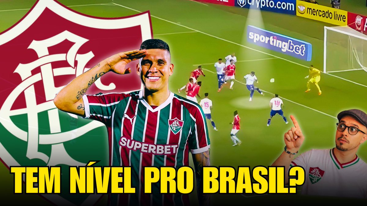 🔥 ANALISEI JULIÁN MILLÁN CONTRA INTER E BAHIA | ELE ESTÁ PRONTO PARA O FLUMINENSE?

🔗: m.youtube.com/watch?v=ha8azX…