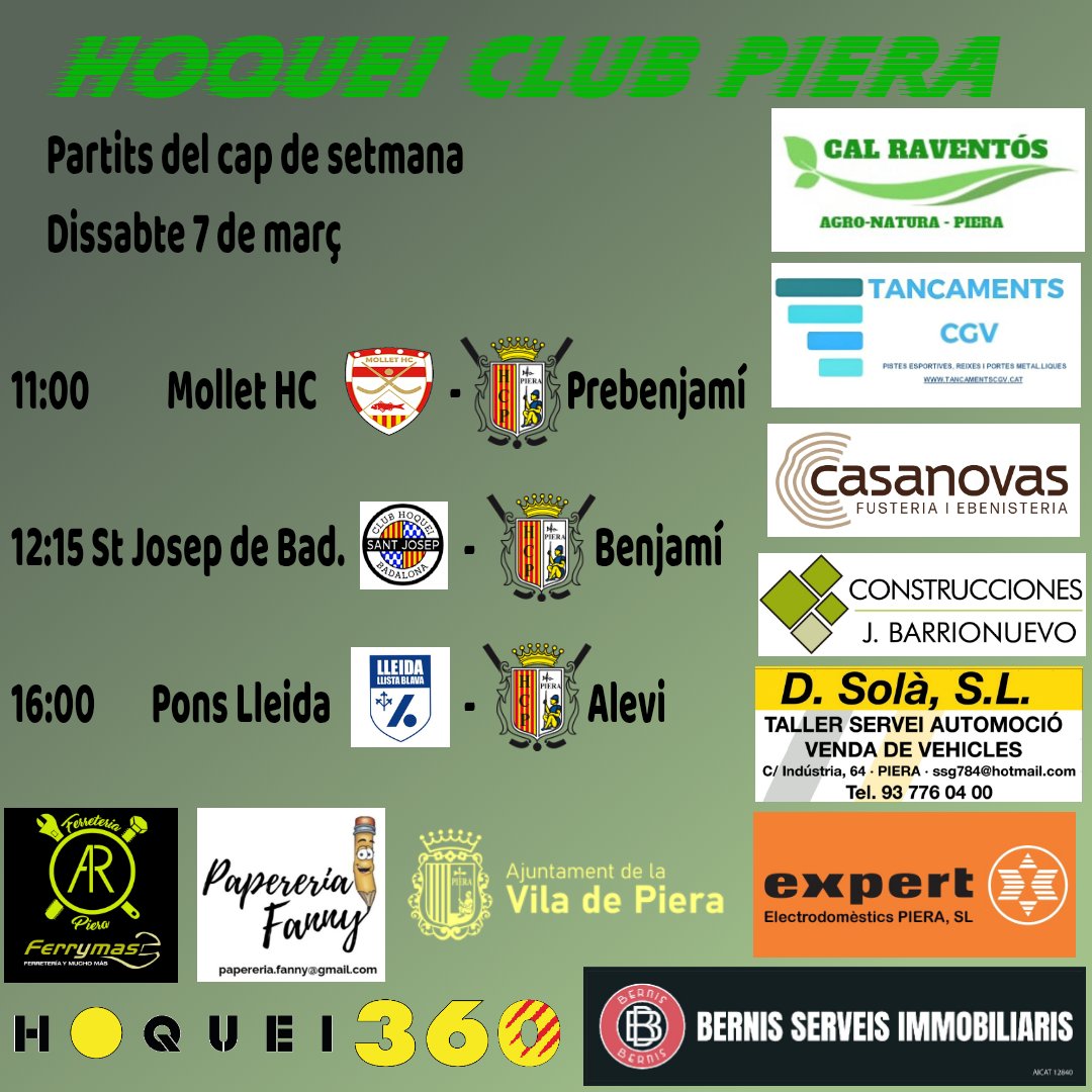 Hoquei Club Piera tweet media