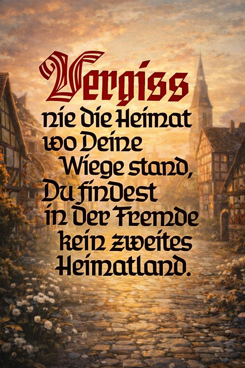 HEIMAT - wichtig - Zusammenhalt!