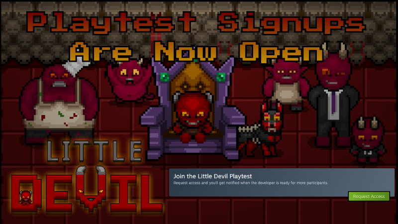 MI Pixel | Wishlist Little Devil on Steam! tweet media