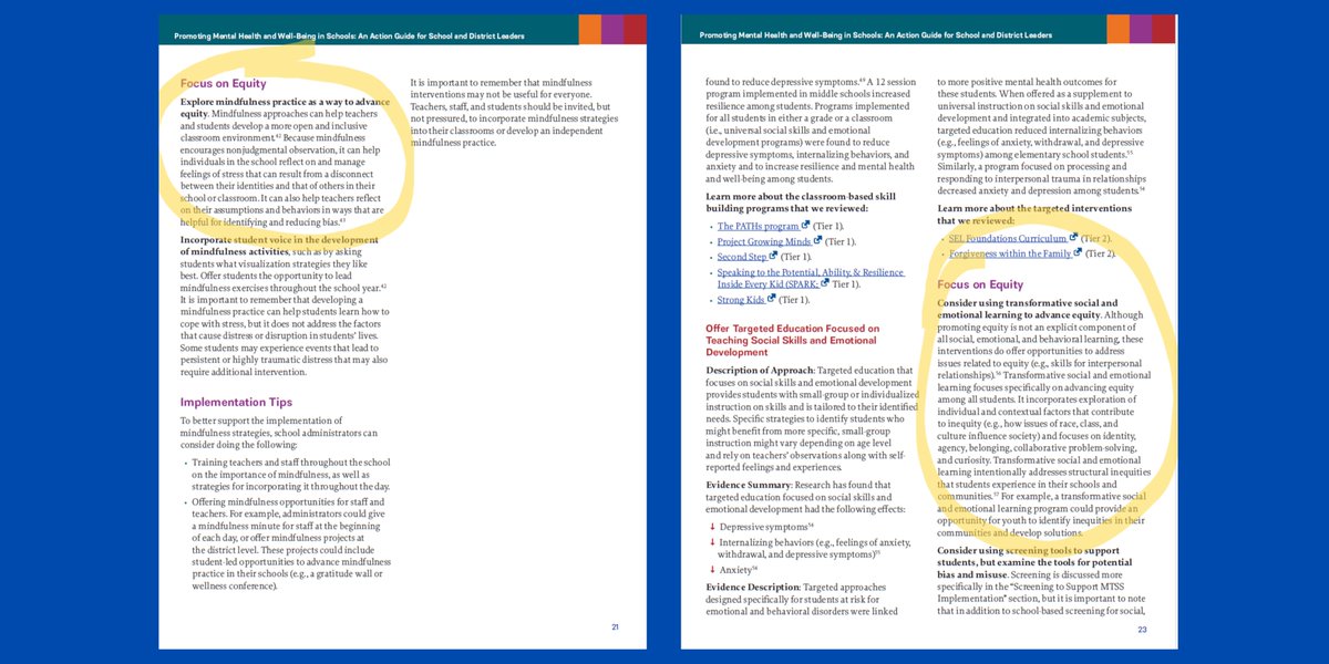 PriscillaWest77's tweet photo. An #SELWeek reminder: The CDC encourages classroom mindfulness practice to advance equity.
Meditation in schools isnโt just a trend, itโs public-health guidance.
๐งตA thread on the philosophical implications.๐ https://t.co/Mb8Fc3J2gp
