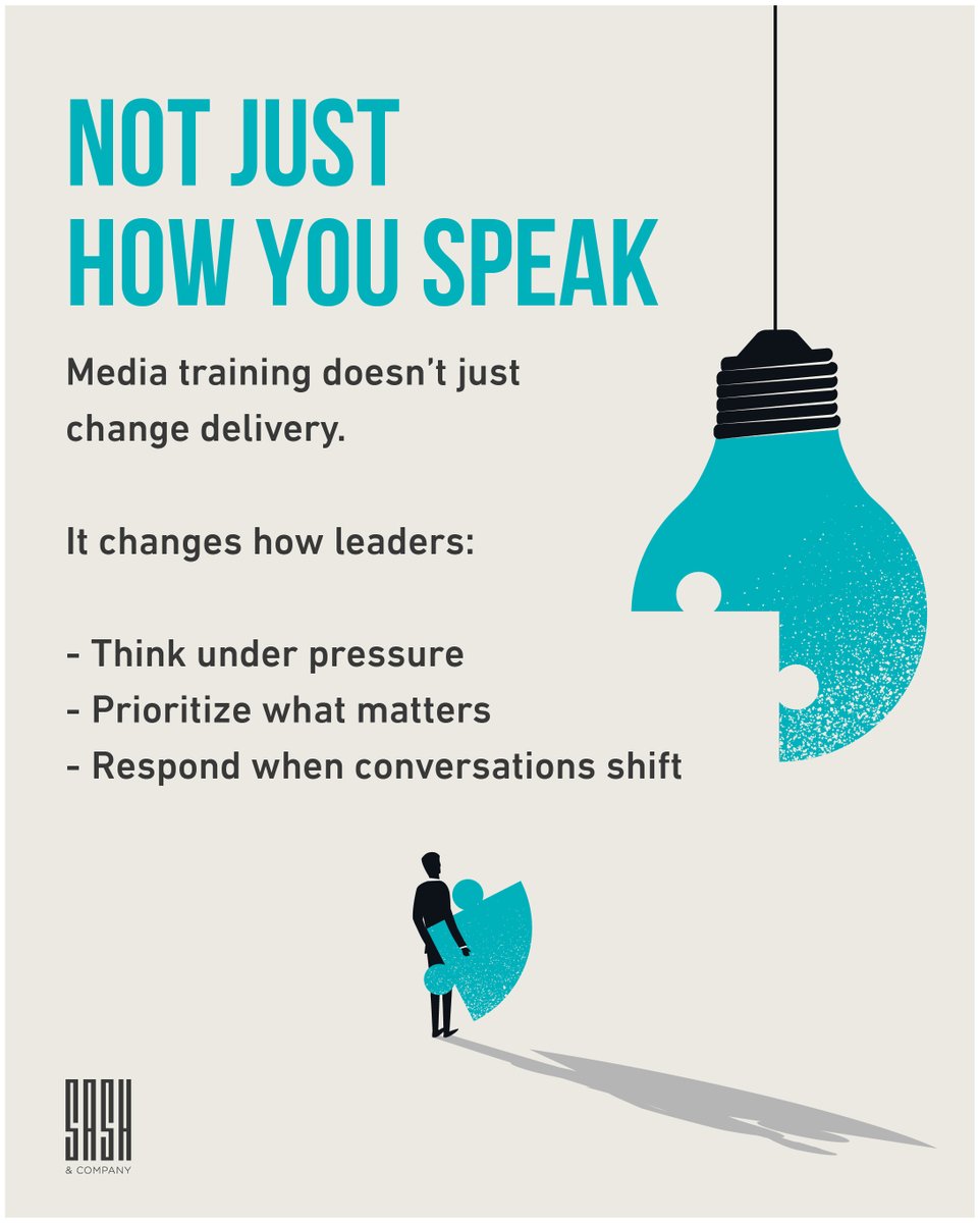 Sashcom1's tweet photo. Media training isn’t about performance.

It’s about clarity, judgment, and control under pressure.

That’s what our Media Training is designed to deliver.
🔗 https://t.co/Y4JE0bZtp7
#SASH https://t.co/nD1uINJsiH