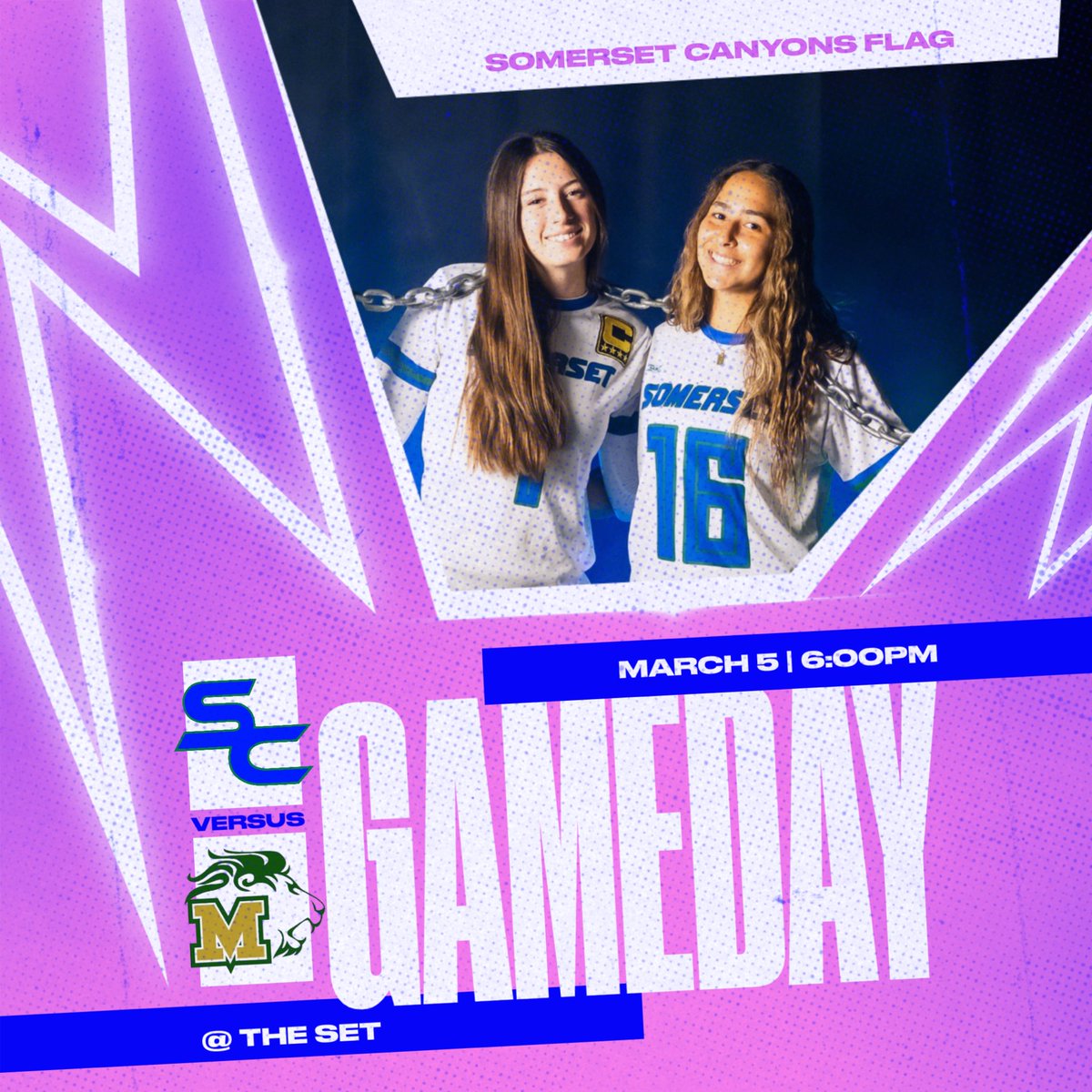 Somerset Cougars Girls Flag Football tweet media