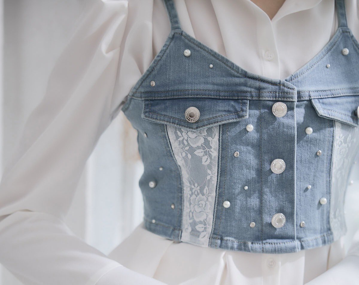 デニム可愛すぎる。