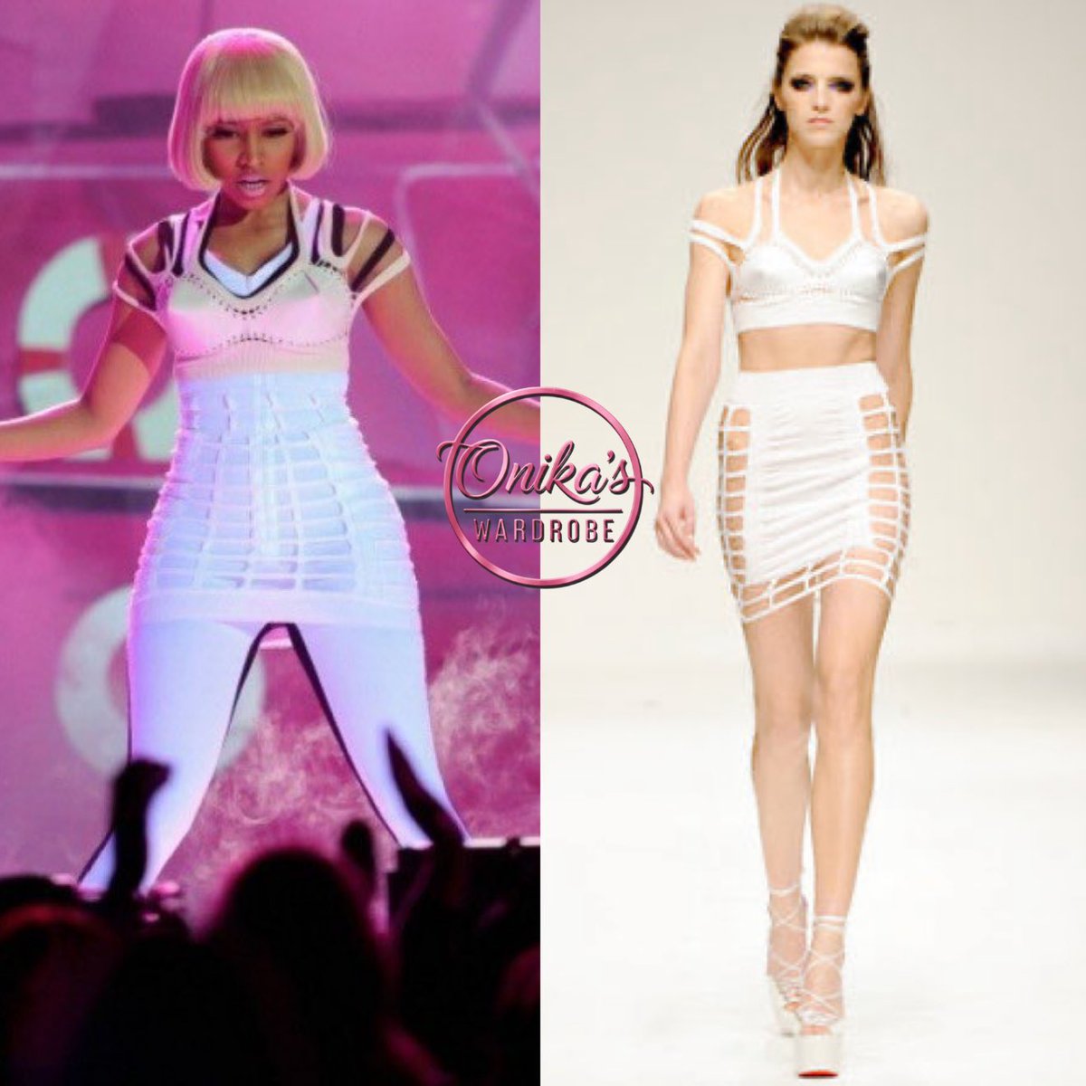 onikaswardrobe's tweet photo. Billboard Music Awards (2011)
Nicki Minaj wearing Gareth Pugh Spring/Summer 2009 + Mark Fast Spring/Summer 2011 Ready-To-Wear Top & Skirt
#Fashion #NickiMinaj #style #Barbz #Barbie #GarethPugh #PinkFriday #MarkFast #FemmeFatale https://t.co/qzj3djTHjy