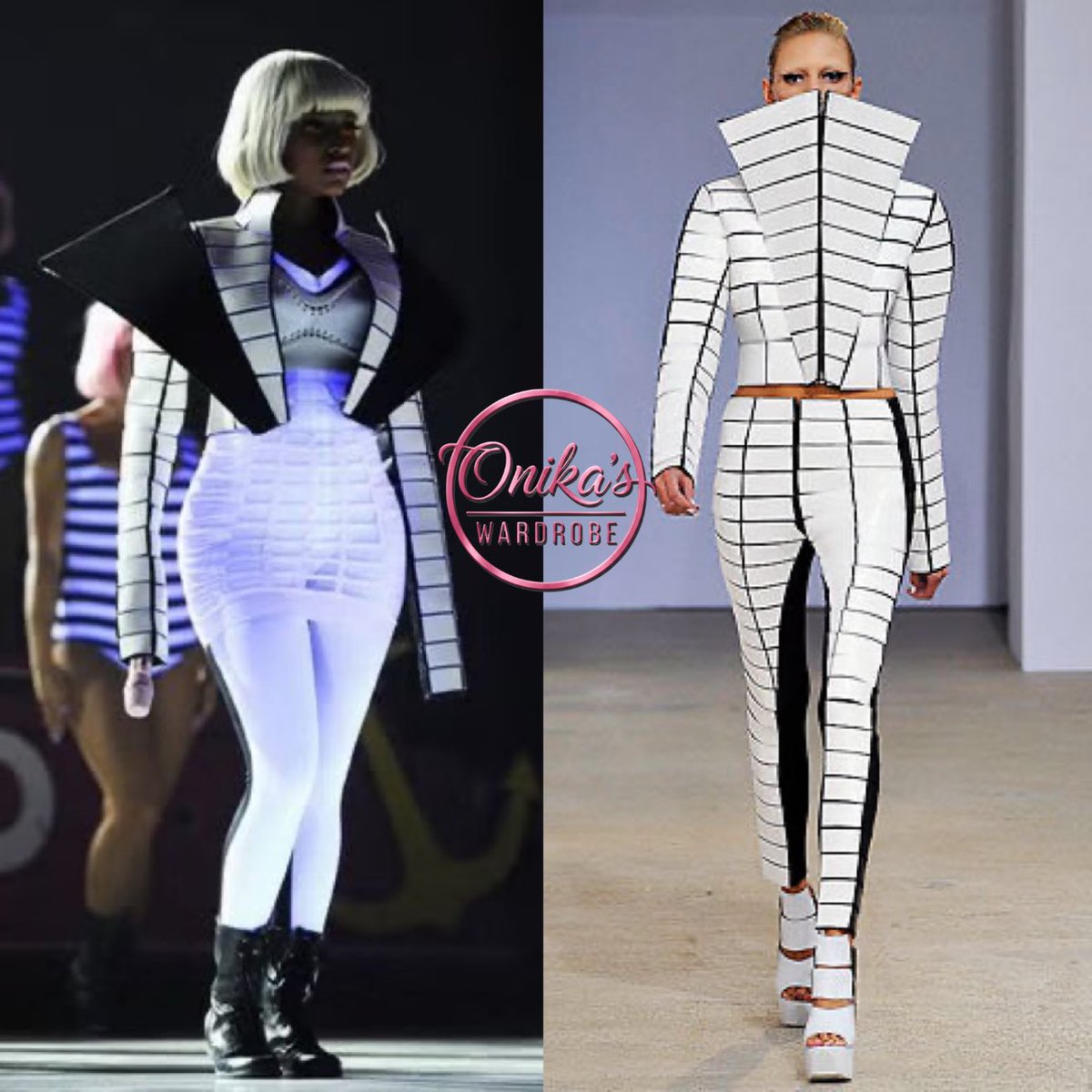 onikaswardrobe's tweet photo. Billboard Music Awards (2011)
Nicki Minaj wearing Gareth Pugh Spring/Summer 2009 + Mark Fast Spring/Summer 2011 Ready-To-Wear Top & Skirt
#Fashion #NickiMinaj #style #Barbz #Barbie #GarethPugh #PinkFriday #MarkFast #FemmeFatale https://t.co/qzj3djTHjy