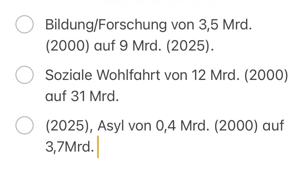 MBattiger's tweet image. Absolut grotesk, ja frivol das Statement.

Die #Landwirtschaft erhielt vom Bund im Jahr 2000 rund 3,7 Mrd. 2025 waren es 3,697 Mrd. Nicht mal die Teuerung wurde ausgeglichen. Die Landwirtschaft ist der einzige Budgetposten, der in 25 Jahren nicht gewachsen ist.
Zum Vergleich👇