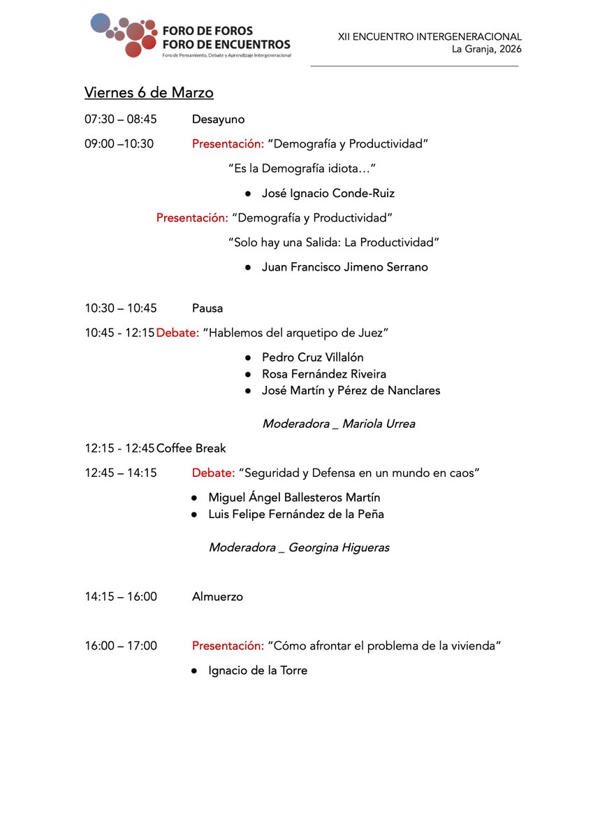 Foro de Foros tweet media