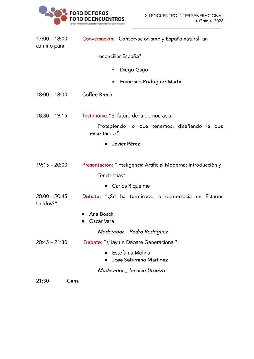 Foro de Foros tweet media