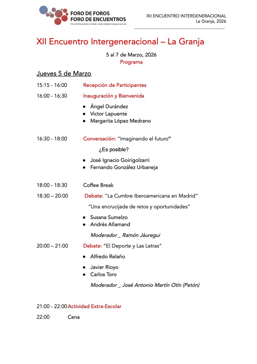 Foro de Foros tweet media