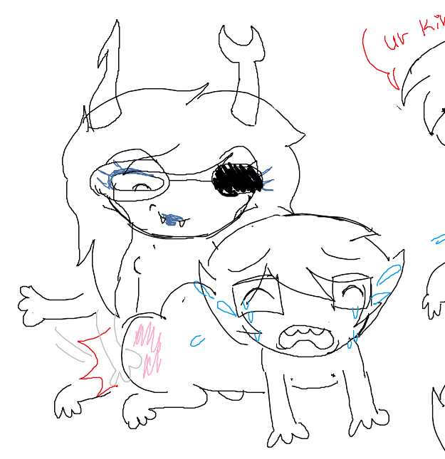 gabberena's tweet photo. i'm so mad i accidentally deleted this okay. #spider8reath #spiderbreath #vrisjohn #spankstuck #Homestuck https://t.co/5XlHxs5Ipz