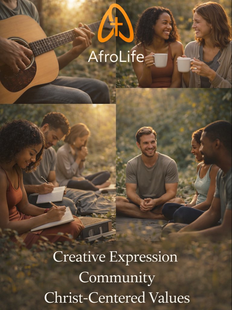 AfroLifeClub's tweet photo. We create environments where faith and culture meet with integrity.

#AfroLifeMovement #CreativeFaith #Community https://t.co/3ssLdQmOr8